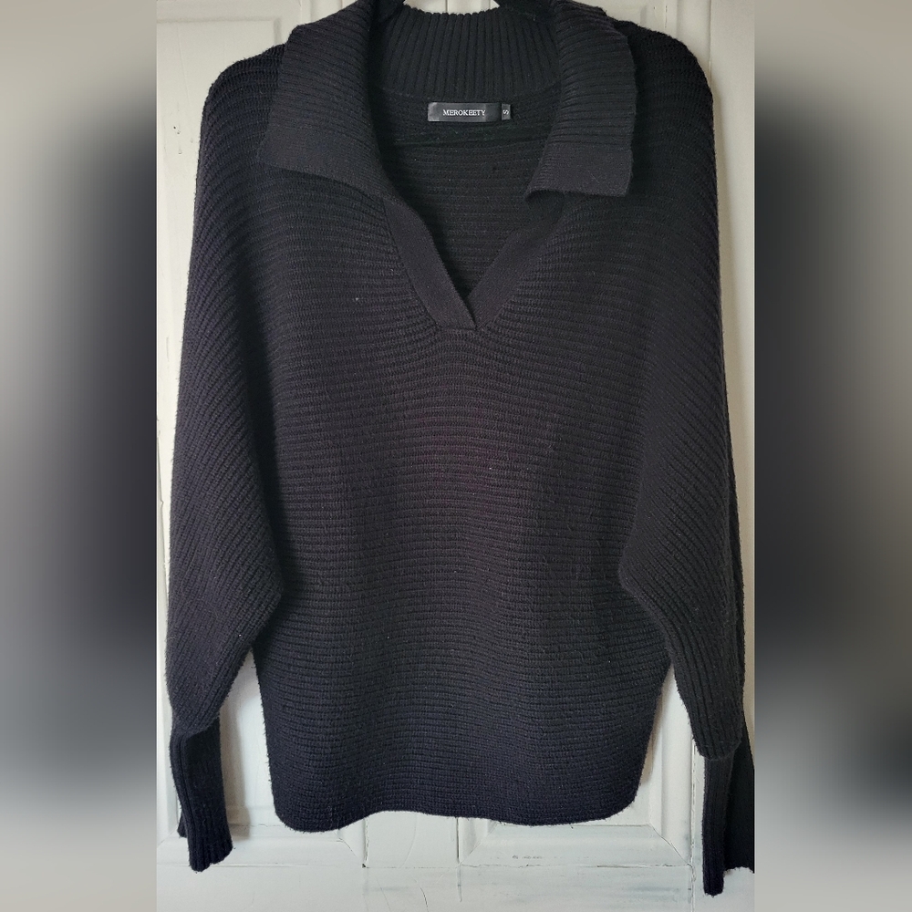 Black Knit Sweater